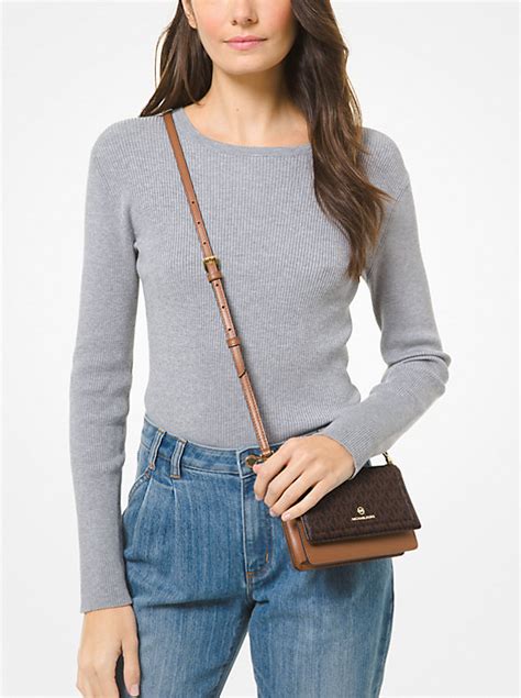 Jet Set Small Logo Smartphone Convertible Crossbody Bag.